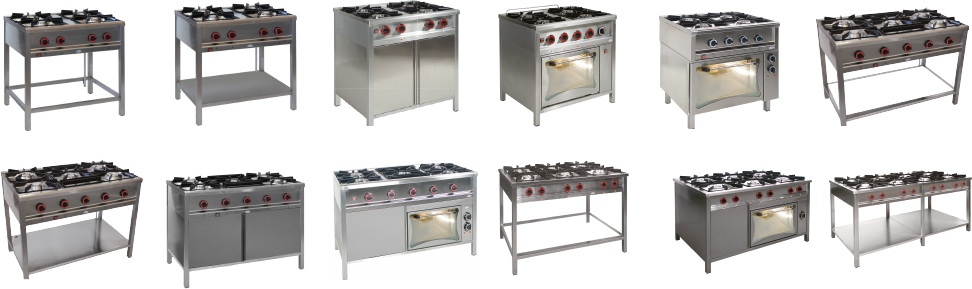 kuchnie gastronomiczne gazowe
