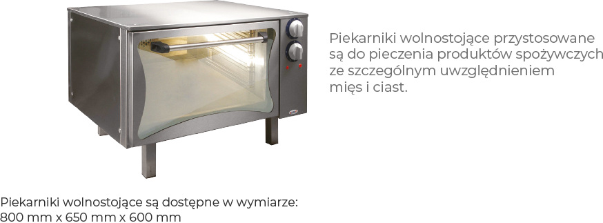 piekarniki wolnostojace