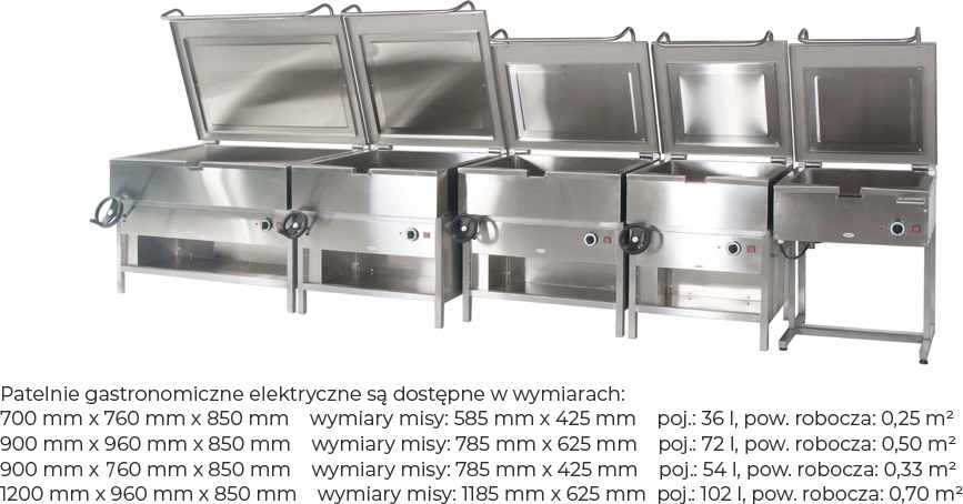 Patelnie gastronimiczne gazowe 2